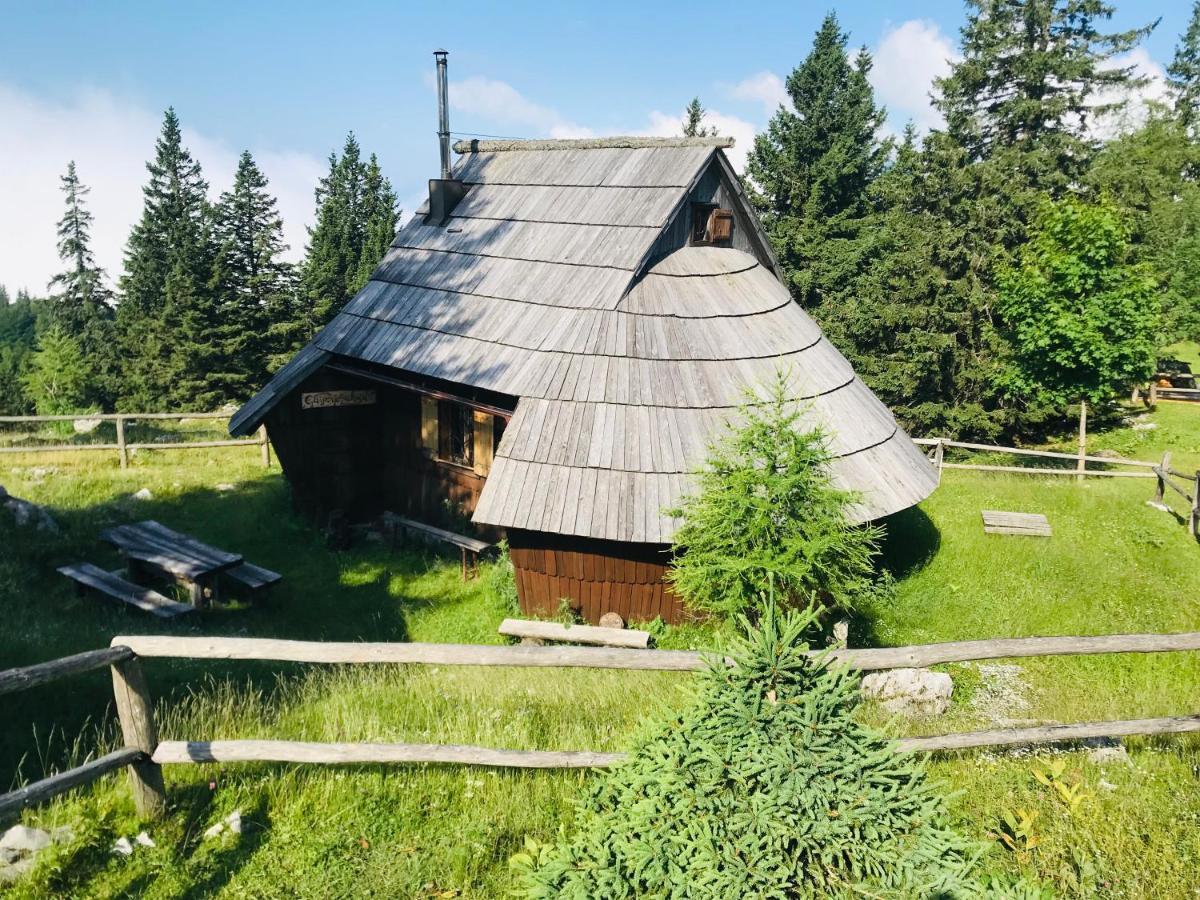 Chalet Gasparjeva Velika Planina Kamnik Eksteriør bilde